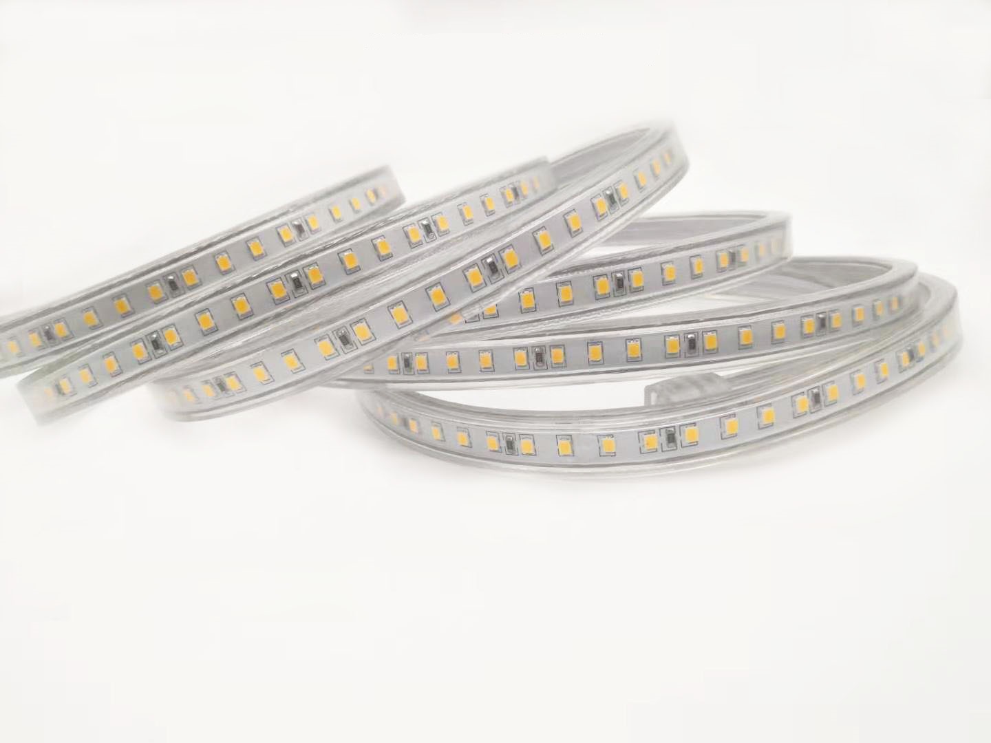 Hot sale building decoration 120leds/m IP65 SMD 2835 AC 220V 240V led strip light