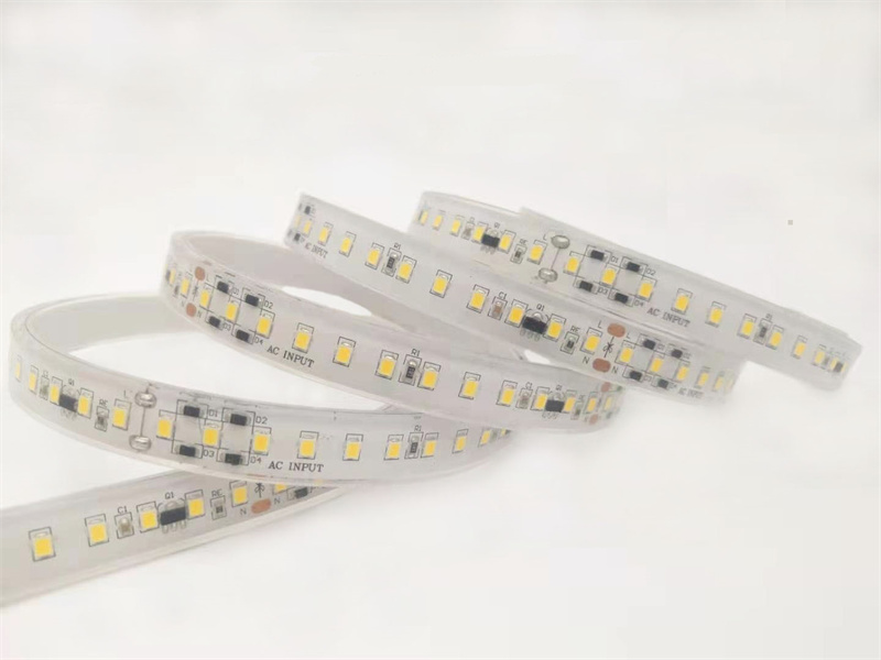 10cm cut ac110v ac220v 2835 white color 120leds/m led strip light