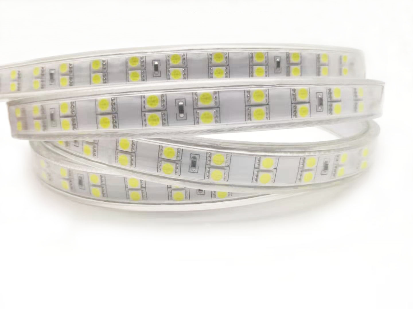 High voltage Soft strip top sale 5050 flexible led strip lights 220v